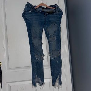 Ripped Skinny Jeans